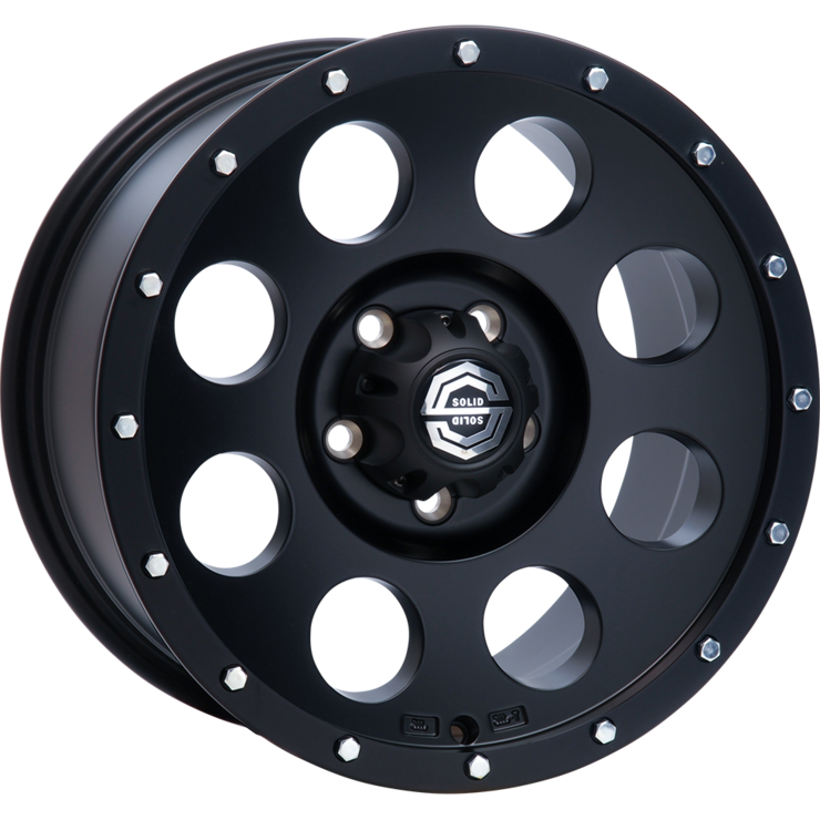 size:16x8.0 114.3/5H +35wheel color:SOLID BLACKnote:アルミリング無note:メッキボルトnote:Center Cap A1